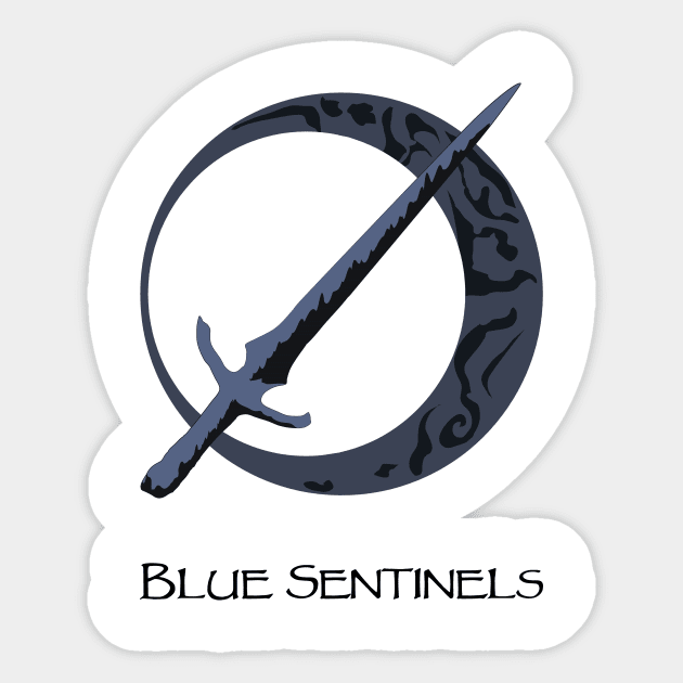 Blue Sentinels - Text Sticker by raulchirai